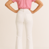 Pantalón tipo jeans corte campana