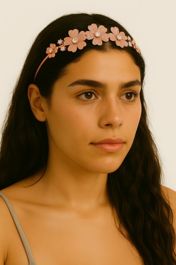 Diadema de pedrería