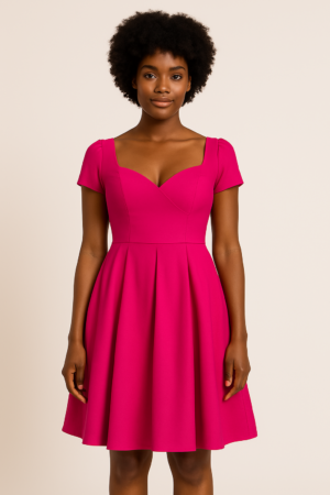 Vestido de cóctel imperio