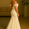 Vestido de novia corte sirena