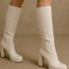 Botas altas cuero