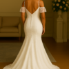 Vestido de novia corte sirena